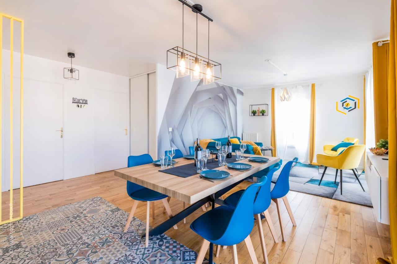 Caopeo - Top Hote Paris - 8 Personnes Balcon Parking Saint-Denis  Buitenkant foto