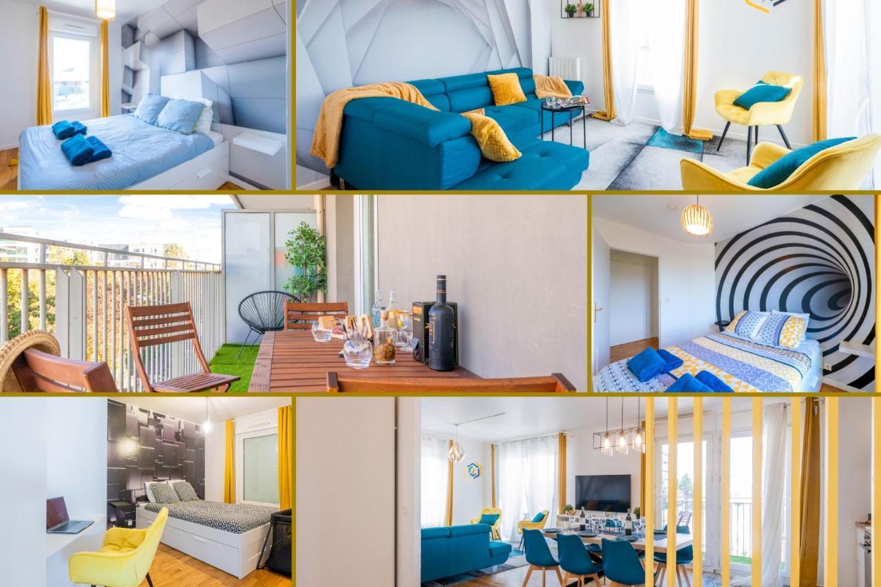 Caopeo - Top Hote Paris - 8 Personnes Balcon Parking Saint-Denis  Buitenkant foto