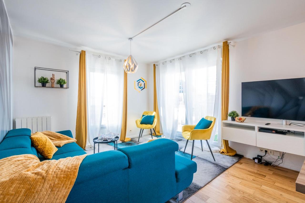 Caopeo - Top Hote Paris - 8 Personnes Balcon Parking Saint-Denis  Buitenkant foto